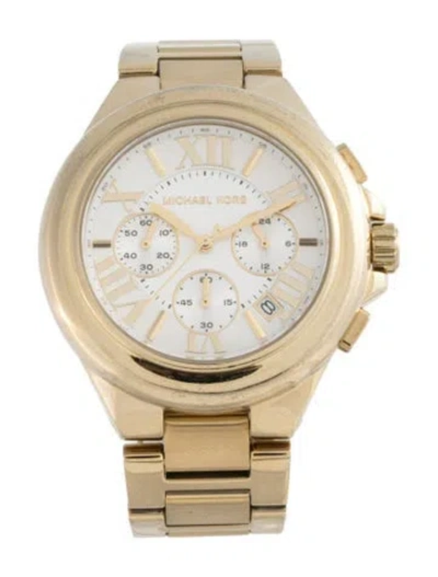 Pre-owned Michael Kors Camille Watch, 42mm In Multicolor
