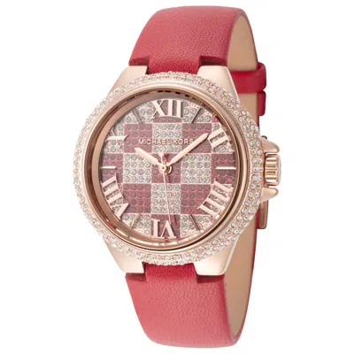 Michael Kors Camille Women's Watch In Purple