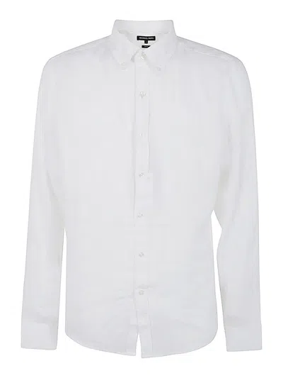 Michael Kors Linen T-shirt In White