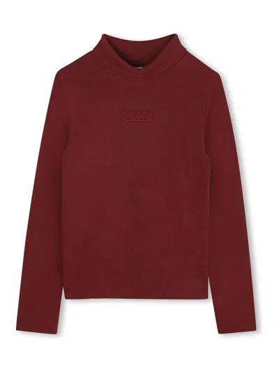 Michael Kors Sweater  Kids Color Burgundy In Red
