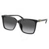 Michael Kors Womens Black Mk2137u 57 Anaheim Square-frame Acetate Sunglasses