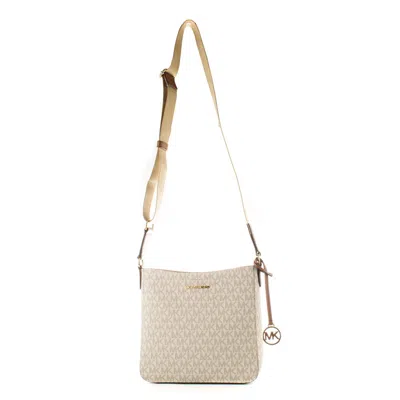 Michael Kors Canvas Crossbody Women's Bag In Sand