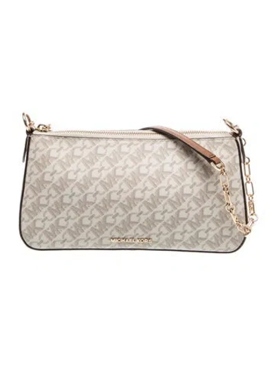Pre-owned Michael Kors Canvas Shoulder Bag