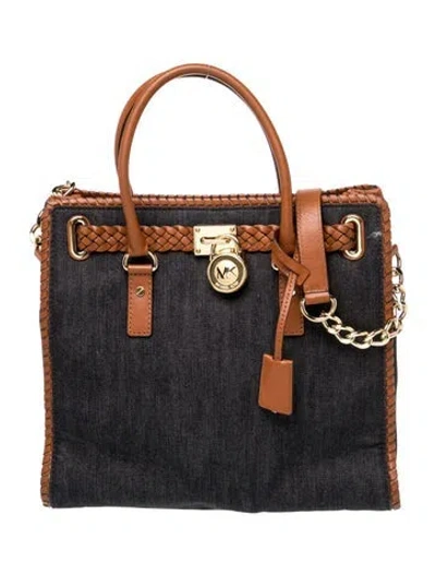 Pre-owned Michael Kors Canvas Shoulder Bag In Multi
