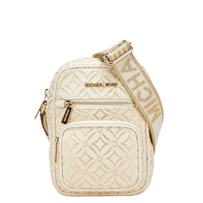 Pre-owned Michael Kors Canvas Shoulder Bag () In Multi