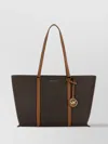 Michael Kors Jet Set Travel Large Brown Signature Pvc Tz Shoulder Tote Handbag