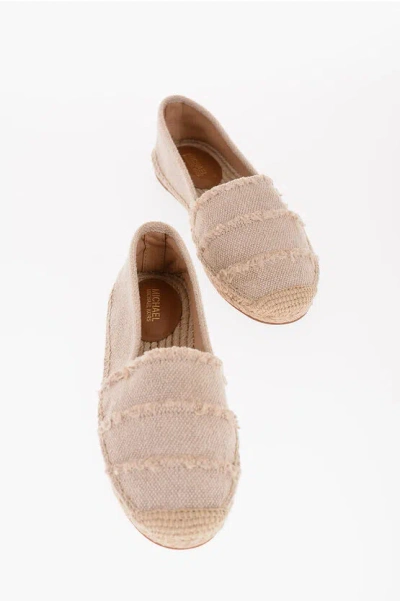 Michael Kors Canvas Tibby Espadrillas In Pink