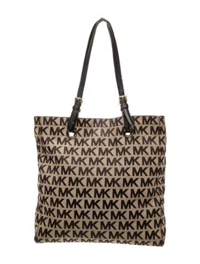 Pre-owned Michael Kors Canvas Tote