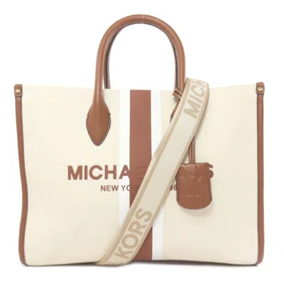 Pre-owned Michael Kors Canvas Tote Bag () In Multi