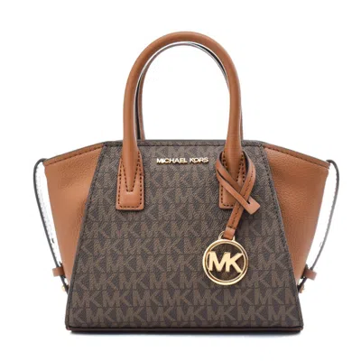 Michael Kors Canvas Women's Handbag In Brown