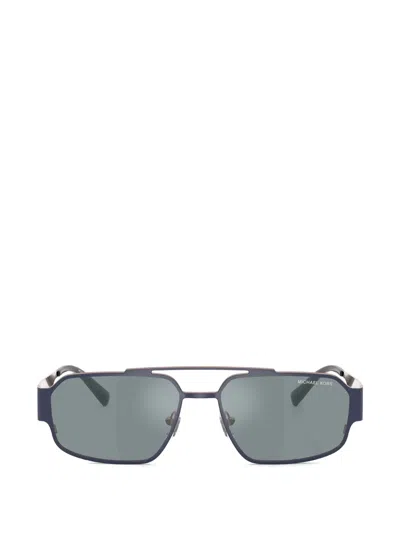 Michael Kors Cape Town 几何形镜框太阳眼镜 In Blue