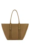 Michael Kors Moore Shopping Bag With Buckle And Double Handles