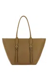 Michael Kors Cappuccino Leather Moore Shopping Bag