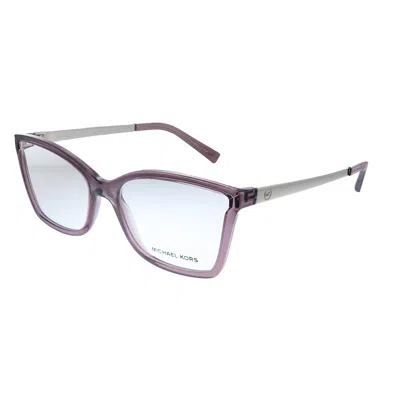 Michael Kors Caracas Mk 4058 3502 54mm Womens Rectangle Eyeglasses 54mm In Multi