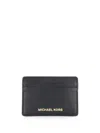 Michael Kors Card Holder In Black