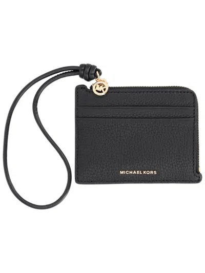 Michael Kors Card Holder Jet Set In Black