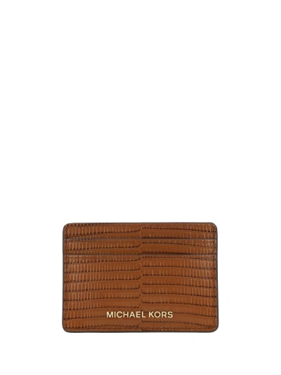 Michael Kors Card Holder In Luggage