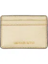 Michael Kors Card Holder With Logo In Yellow