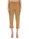 Michael Kors Cargo Pants In Gold
