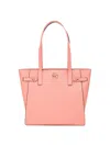 Michael Kors Carmen Logo Tote Bag In Pink
