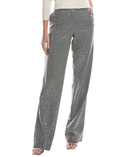 MICHAEL KORS CAROLYN WOOL & SILK-BLEND TROUSER