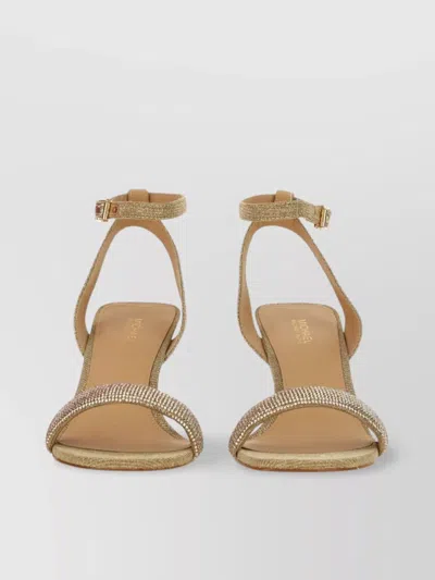 Michael Kors "carrie" Ankle Strap Embellished Sandals