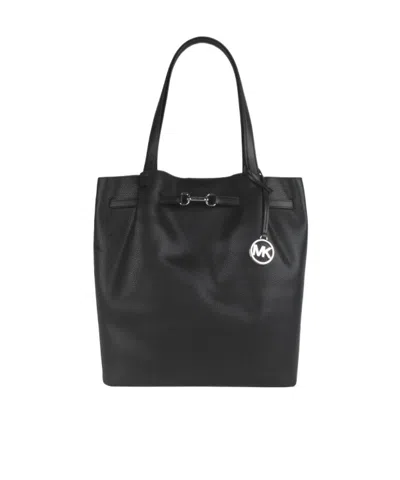 Michael Kors Carson Large Tote In Black