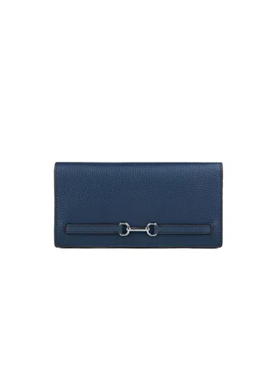 Michael Kors Carson Wallet In Navy