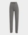 Michael Kors Cash Knit Joggers In Gray