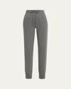 Michael Kors Cash Knit Joggers In Gray