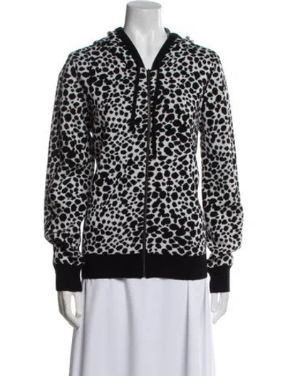 Pre-owned Michael Kors Cashmere Animal Print Jacket W/ Tags In Multi