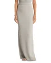 Michael Kors Cashmere-blend Maxi Skirt In Perl Melange