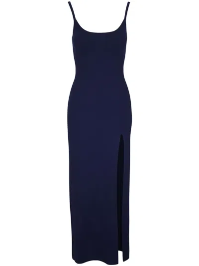 Michael Kors Klassisches Kleid In Blau