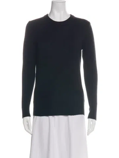 Pre-owned Michael Kors Cashmere Crew Neck Sweater In Black