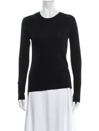 Pre-owned Michael Kors Cashmere Crew Neck Sweater In Gray