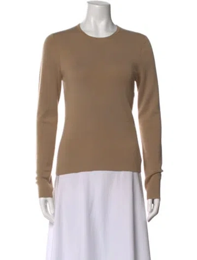 Pre-owned Michael Kors Cashmere Crew Neck Sweater In Neutral