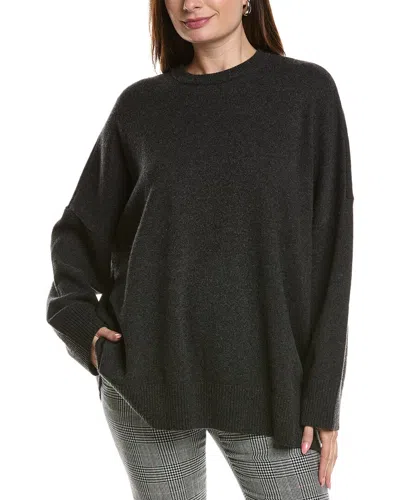 Michael Kors Cashmere Drape Sweater In Black