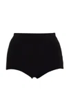 Michael Kors Cashmere Knit Brief In Black