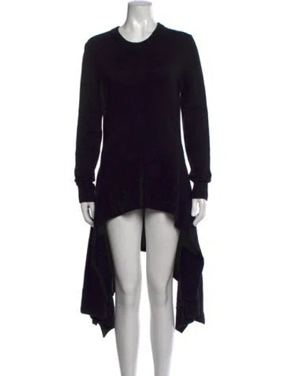 Pre-owned Michael Kors Cashmere Long Dress In Black