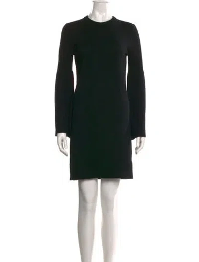 Pre-owned Michael Kors Cashmere Mini Dress In Black
