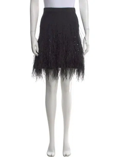 Pre-owned Michael Kors Cashmere Mini Skirt In Gray