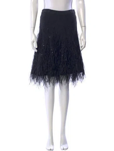 Pre-owned Michael Kors Cashmere Mini Skirt In Multi