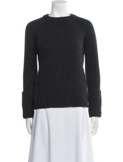 Pre-owned Michael Kors Cashmere Mock Neck Sweater In Black