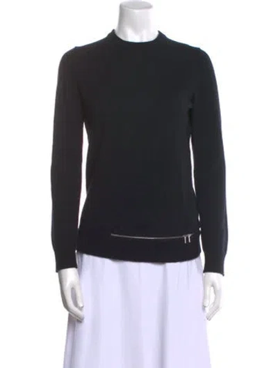 Pre-owned Michael Kors Cashmere Mock Neck Sweater In Black