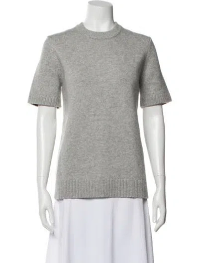 Pre-owned Michael Kors Cashmere Mock Neck Sweater In Gray