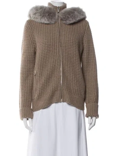 Pre-owned Michael Kors Cashmere In Neutral