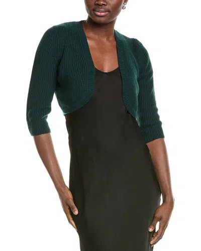 Michael Kors Cashmere Shrug In Green