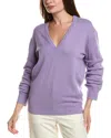 Michael Kors Cashmere Sweater In Purple