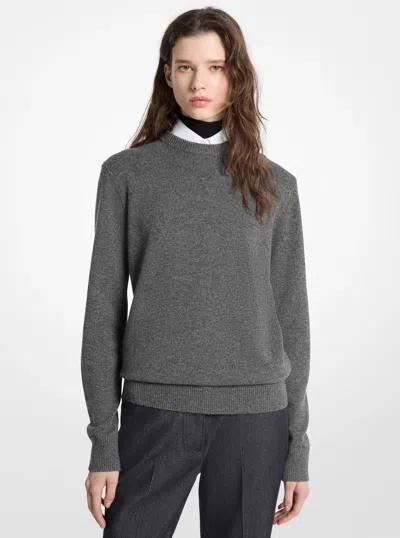 Michael Kors Cashmere Sweater In Grey In Gray