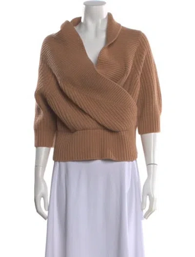 Pre-owned Michael Kors Cashmere Sweater In Neutral